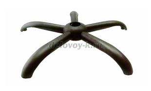 Крестовина черная стальная матовая 700 (конусная посадка) рис1