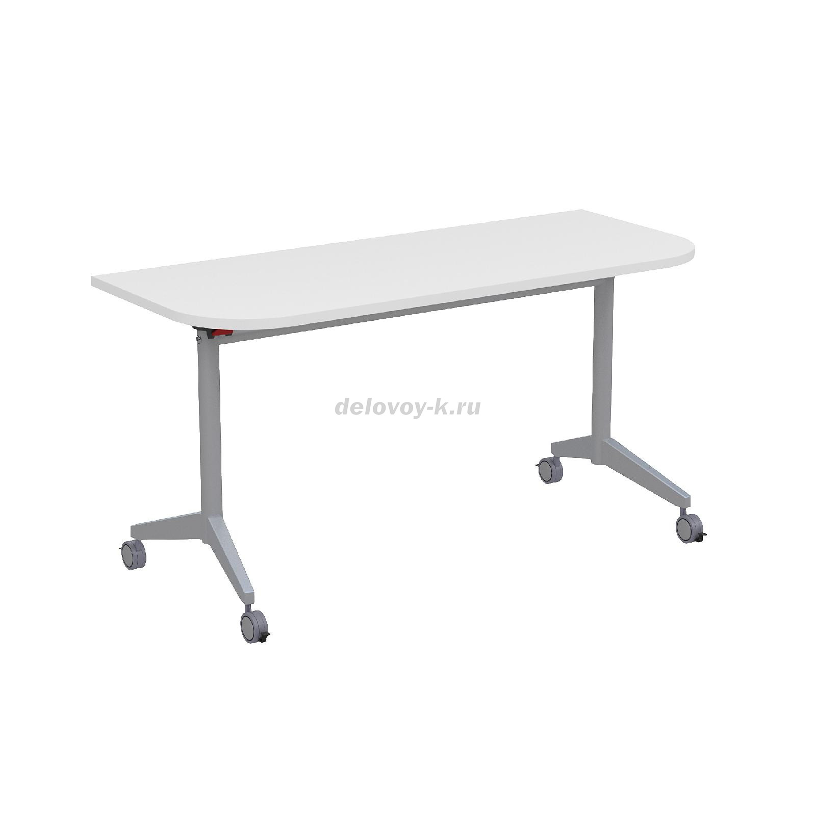 8ФСРР.102-S Складной радиусный стол Simple с фиксаторами (1450*600*750) фото