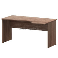 Стол эргономичный правый А-202.ПР Темный шимо рис1