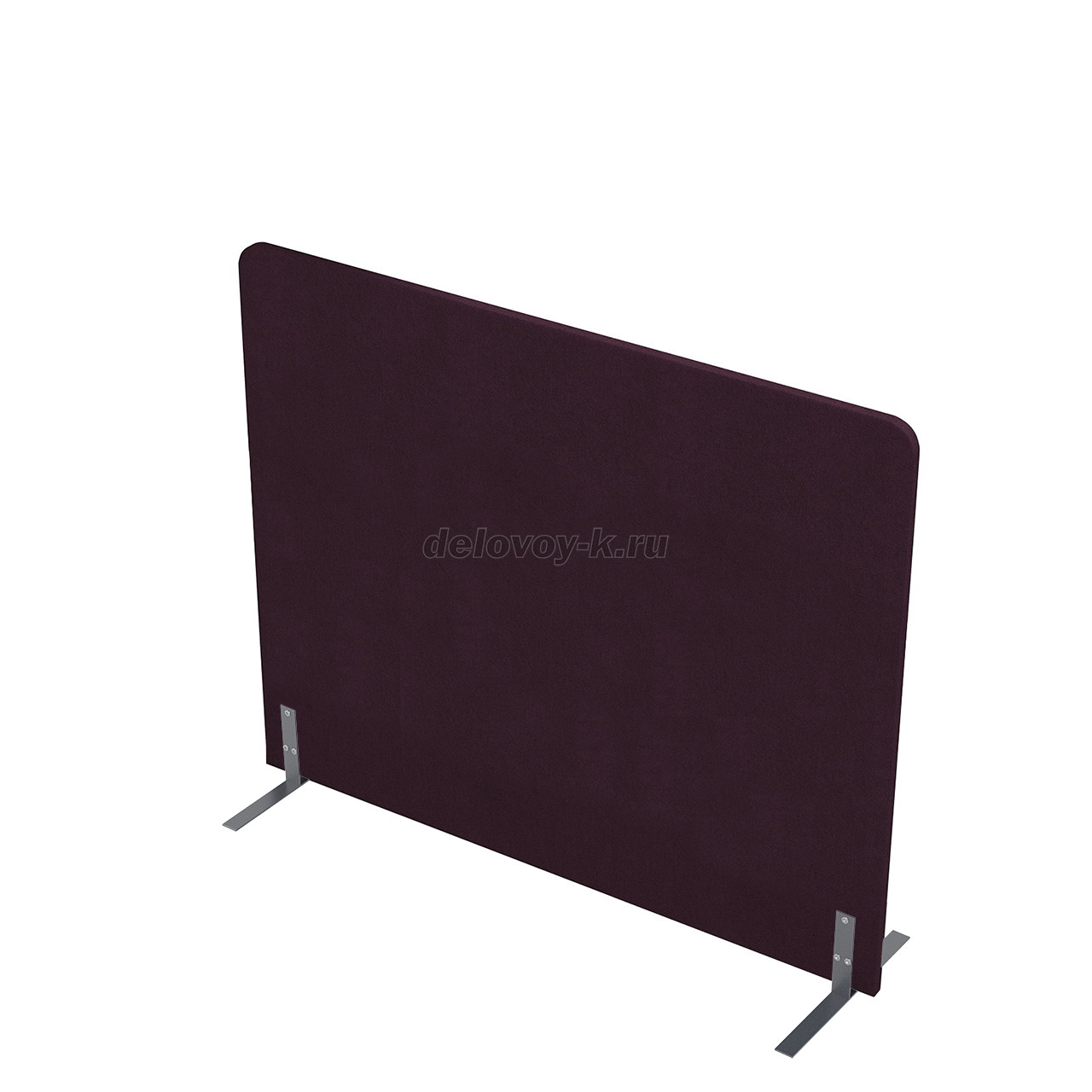 011.МПО.1412 Акустическая мобильная перегородка на стационарных опорах 1400*450*1200 фото