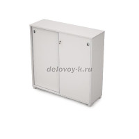 6ШКЗ.013 Шкаф-купе с замком (1237-400-1205) Белый рис1