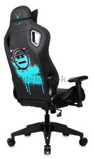 Кресло игровое KNIGHT OUTRID SMILE экокожа, крестовина пластик рис1