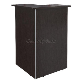 Стойка ресепшен угловая DMC 88 R 800х800х1200 рис1