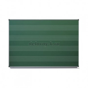 Доска 1-элементная магнитная под маркер нотный стан 1500х1000 мм рис1